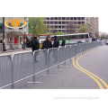 Metal Galvanized Crowd Control Barrera peatonal